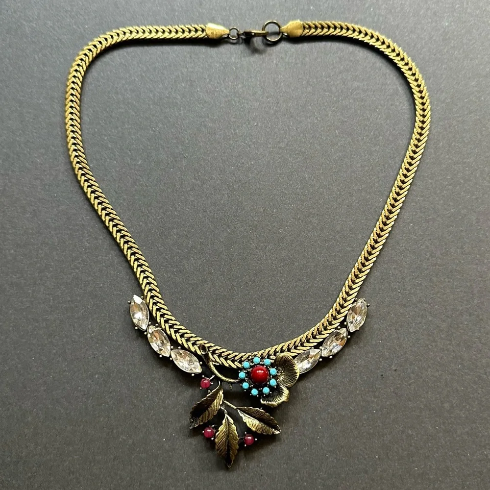 Anthro “Broderie Necklace” - Picture 8 of 8